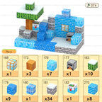 Blocos Magnéticos de Montar – Kit Criativo Sensorial para Crianças (3+ anos)