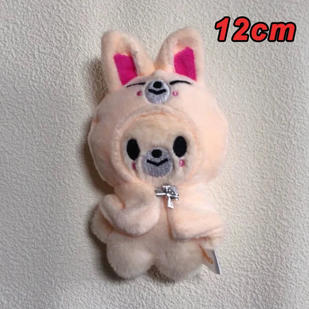 Chaveiro de Pelúcia SKZOO Kawaii – Mascote Fofo Stray Kids
