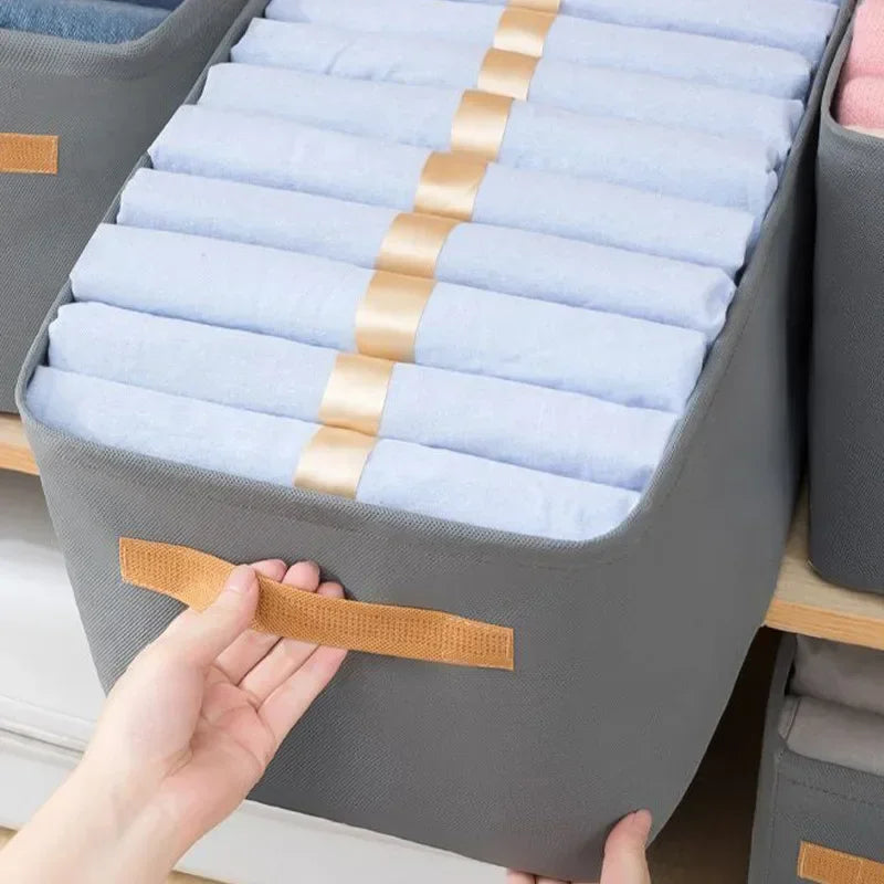 Organizador de Roupas Reforçado para Gavetas e Armário